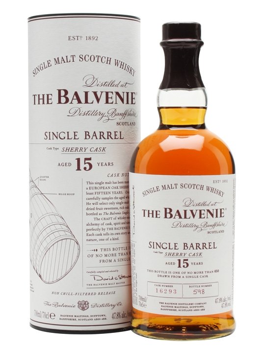 The Balvenie - 15 Year Old Single Barrel Sherry Cask 750ml
