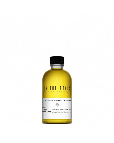 On The Rocks - The Jalapeño Pineapple Margarita (made with Tres Generaciones Tequila) (100ml)
