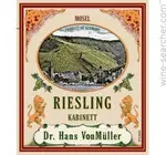 Dr Hans Von Muller - Riesling Kabinett NV 750ml