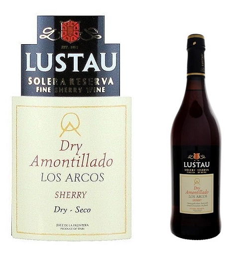 Lustau - Los Arcos Dry Amontillado Sherry (Solera Reserva) NV 750ml