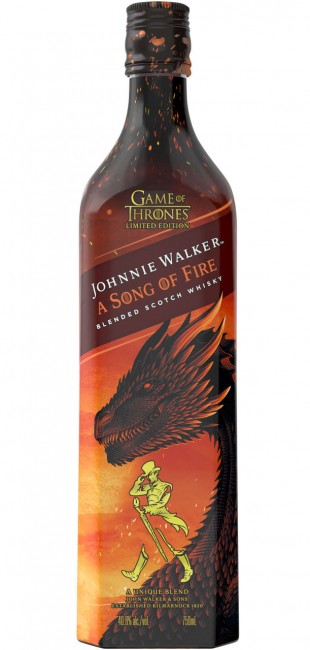 Johnnie Walker - Game of Thrones Limited Edition 'A Song Of Fire' 750ml
