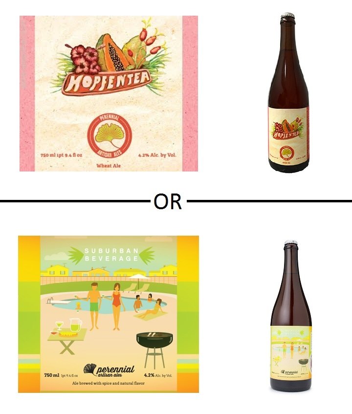 Perennial Artisan Ales - Hopfentea or Suburban Beverage