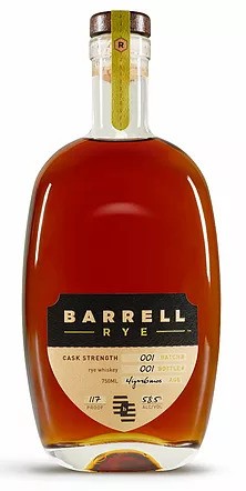 Barrell Craft Spirits - Rye Batch 001 750ml