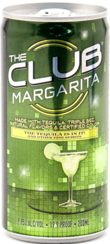 Club Cocktails - Margarita (8oz can)