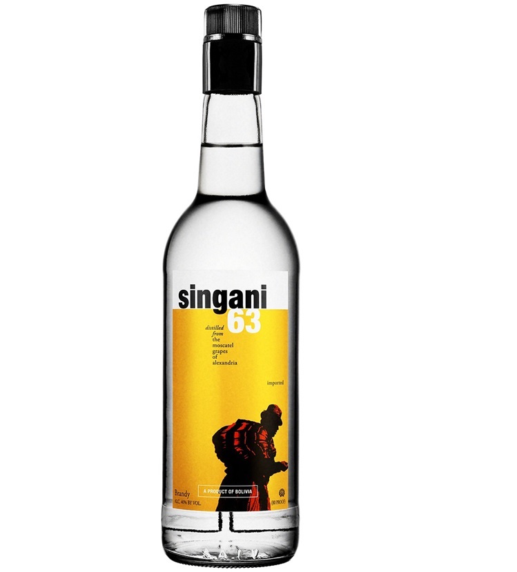 Singani 63 - Bolivian Muscat Brandy 750ml