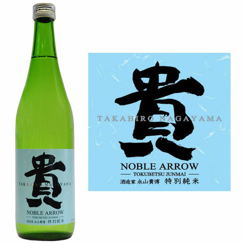 Taka Noble Arrow Tokubetsu Junmai Sake 720ml