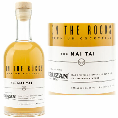 On The Rocks Cruzan Rum The Mai Tai Ready To Drink Cocktail 375ml