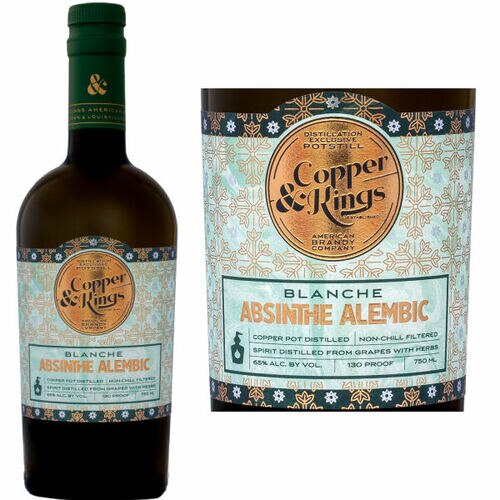Copper & Kings Absinthe Alembic Blanche 750ml Nationwide Liquor