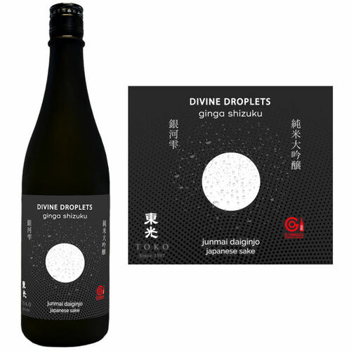 Toko Divine Droplets Junmai Daiginjo Sake 720ml