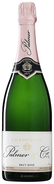 Palmer & Co. - Brut Ros? Champagne NV 750ml