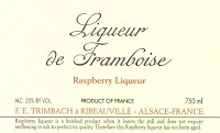 LIQUEUR DE FRAMBOISE, RASPBERRY LIQUEUR, Maison Trimbach