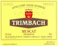 Trimbach Muscat Reserve 750ml