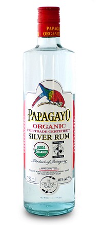 Papagayo Rum Silver Organic 750ml