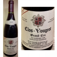 Jean Raphet Clos Vougeot Grand Cru Red Burgundy 2000