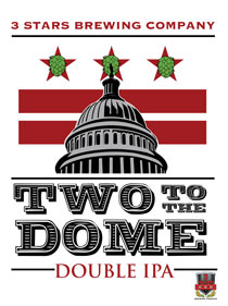 3 Stars Brewing Co. - Two To The Dome
