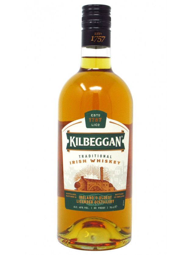 Kilbeggan - Traditional 70CL Irish Liquor Bourbon Whiskey | Store