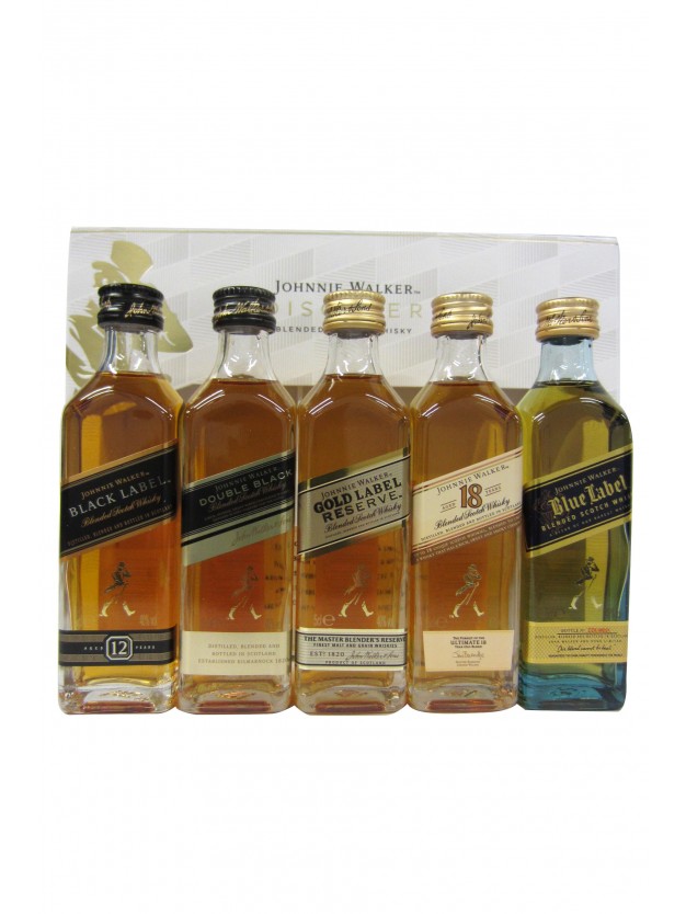 paradijs Onzorgvuldigheid Wanorde Johnnie Walker - 5 x 5cl Miniature Gift Set | Tequila Liquor Store