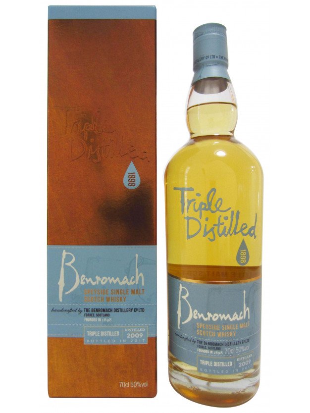 Benromach - Triple Distilled Speyside Single Malt Whisky 70CL