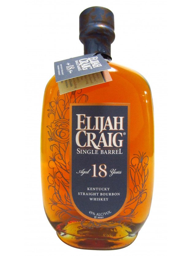 Elijah Craig Single Barrel 4379 1999 18 year old Whisky 75CL