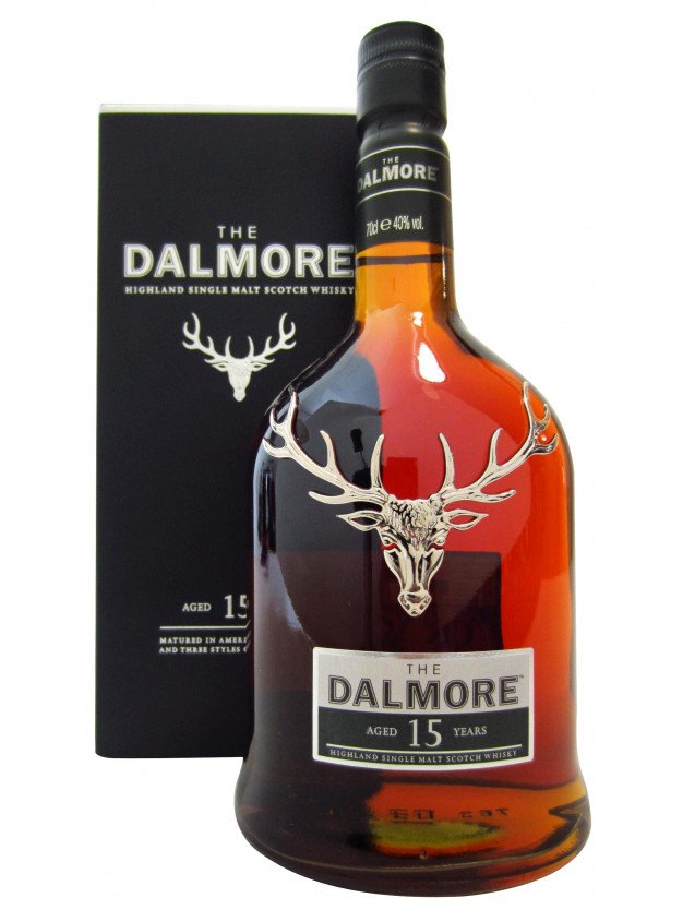 Dalmore - Highland Single Malt 15 year old Whisky 70CL