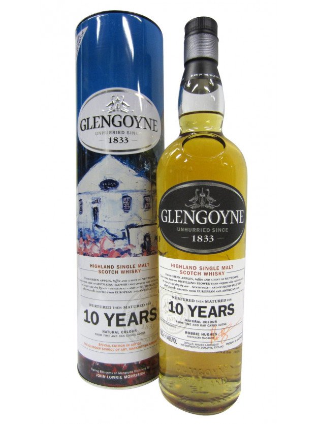 Glengoyne - JOLOMO Glasgow School of Art Limited Edition 10 year old Whisky 70CL