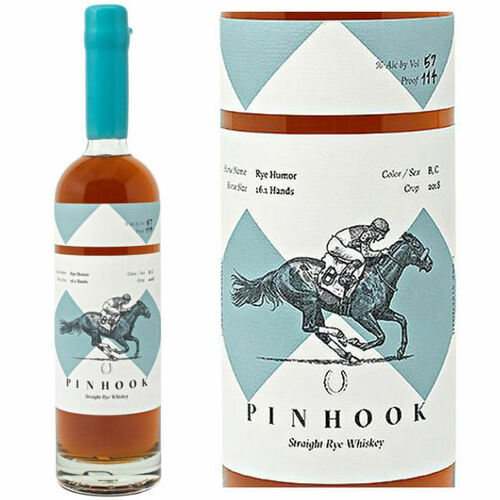 Pinhook Cask Strength Straight Rye Whiskey 750ml