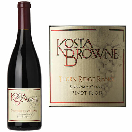 Kosta Browne Thorn Ridge Vineyard Sonoma Coast Pinot Noir 2017