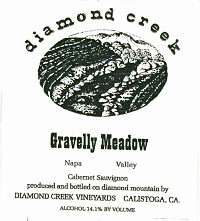 Diamond Creek Cabernet Sauvignon Gravelly Meadow 750ml