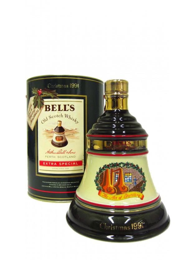 Bells - Decanter Christmas 1991 8 year old 700ml