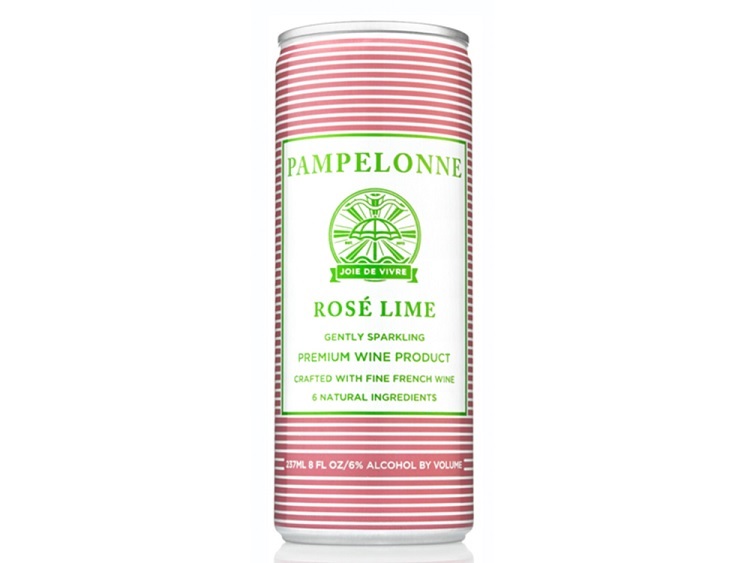 Pampelonne - Rose Lime Sparkling NV (4 pack cans)