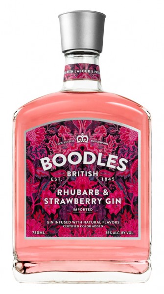Boodles - Rhubarb & Strawberry Gin 750ml