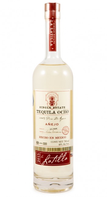 Tequila Ocho - Anejo Tequila Anejo la ladera 750ml