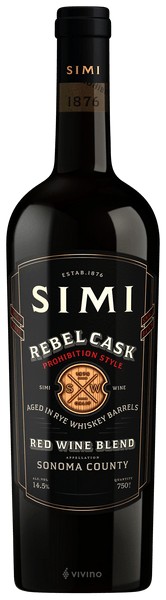 SIMI - Rebel Cask Prohibition Style Red Blend 2016 750ml