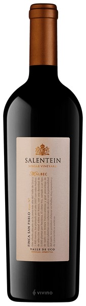 Bodegas Salentein - Finca San Pablo Single Vineyard Malbec 2015 750ml