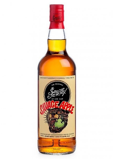 Sailor Jerry - Savage Apple Spiced Rum 750ml