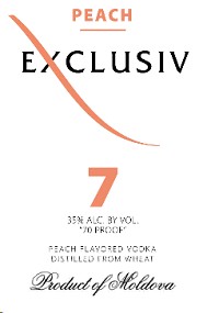 Exclusiv Vodka Peach 7 750ml