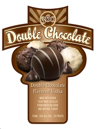 360 Vodka Double Chocolate 750ml