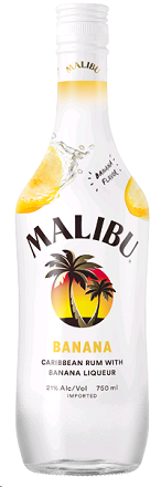 Malibu Rum Tropical Banana 750ml