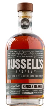 Russell's Reserve Rye Whiskey Single Barrel 750ml
