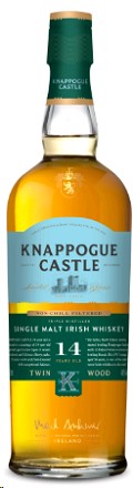 Knappogue Castle Irish Whiskey Single Malt 14 Year Twin Wood 750ml