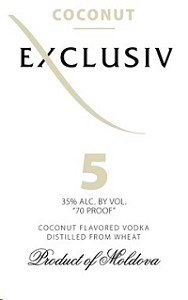 Exclusiv Vodka Coconut 5 750ml