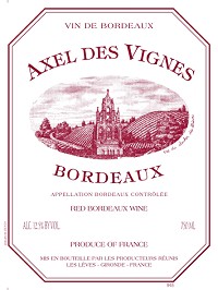 Axel Des Vignes Bordeaux Rouge 750ml