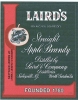 Laird's Apple Brandy 100 Proof 750ml