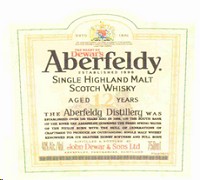 Aberfeldy Scotch Single Malt 12 Year 750ml