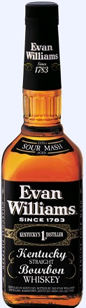 Evan Williams Bourbon Black Label 750ml