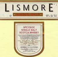 Lismore Scotch Single Malt 750ml