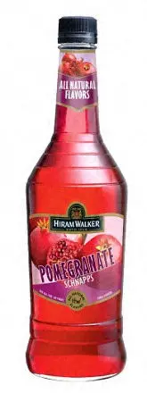 Hiram Walker Schnapps Pomegranate 750ml