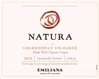 Emiliana Chardonnay Unoaked Natura 750ml
