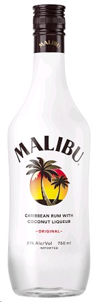 Malibu Rum Original With Coconut 1L