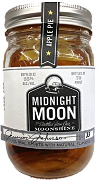 Midnight Moon Junior Johnson's Apple Pie Moonshine 750ml